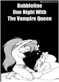 Cover Bubbleline – One Night With The Vampire Queen