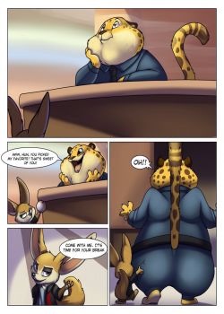 Cover Clawhauser’s Lunch Break