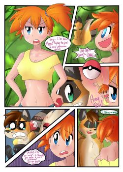 Cover Misty Catches Her Pokemon