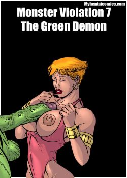 Cover Monster Violation 7 – The Green Demon