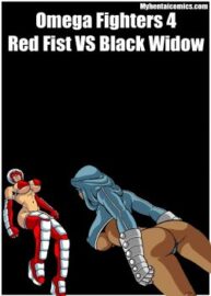 Cover Omega Fighters 4 – Red Fist VS Black Widow