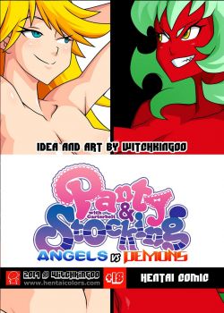 Cover Panty & Stocking Angels vs Demons