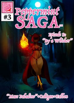 Cover Peppermint Saga 3 – By A Whisker