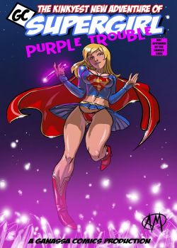 Cover Supergirl Purple Trouble