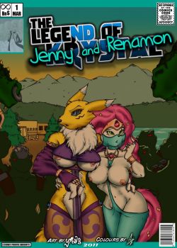 Cover The Legend Of Jenny And Renamon 1