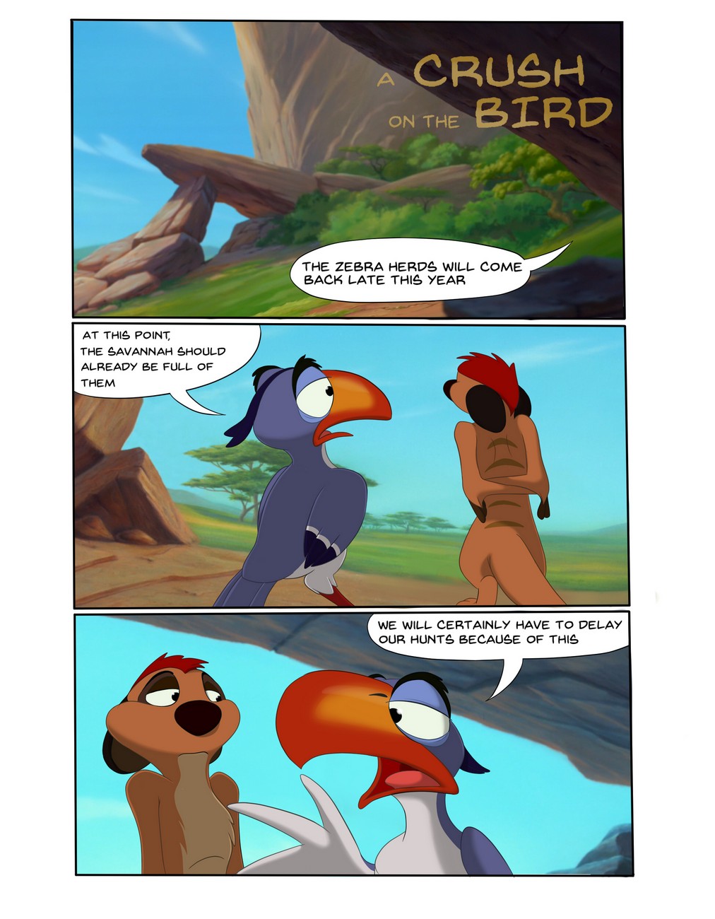 Bird porn comics