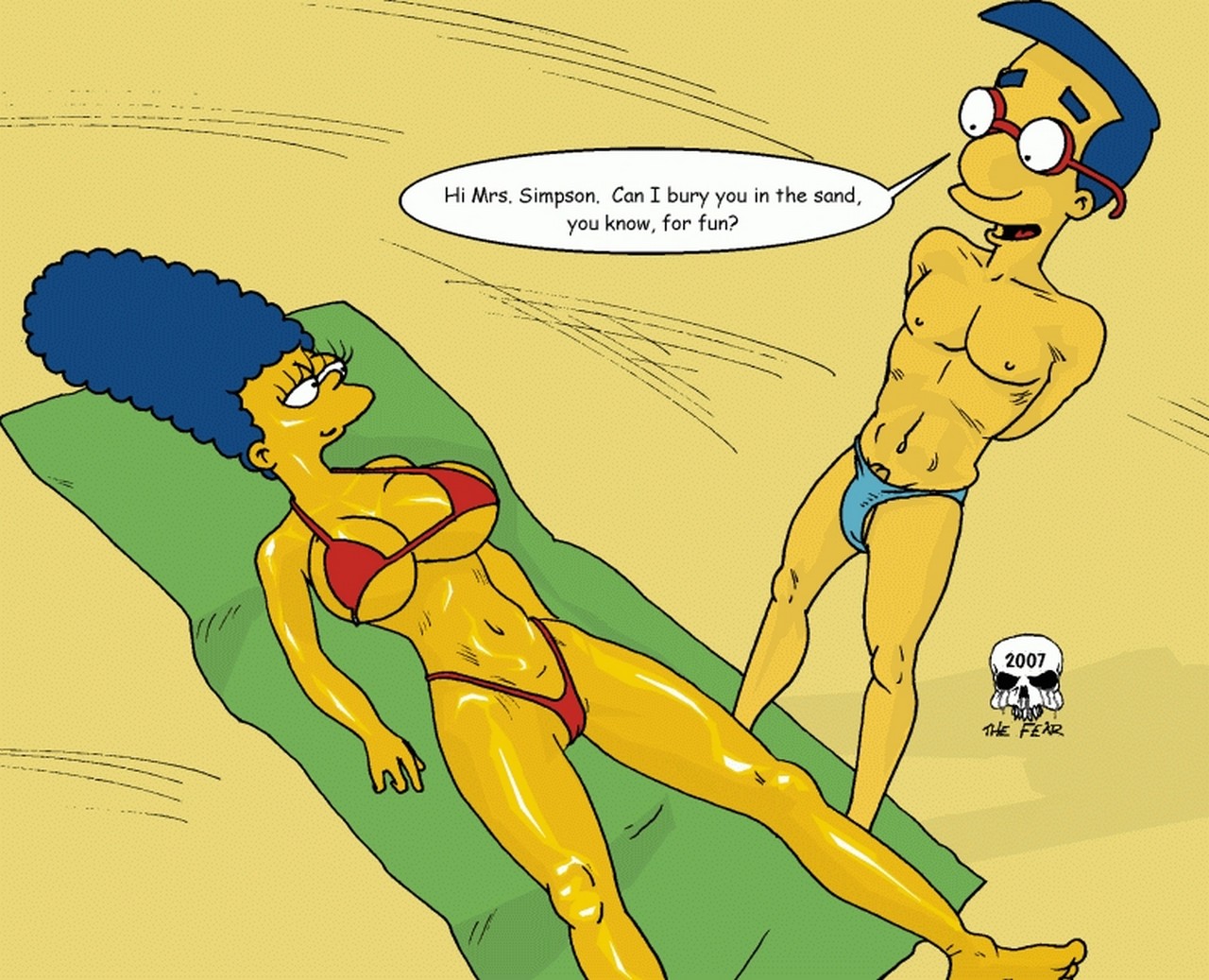 Beach Xxx Cartoons - Beach Fun - MyHentaiGallery Free Porn Comics and Sex Cartoons