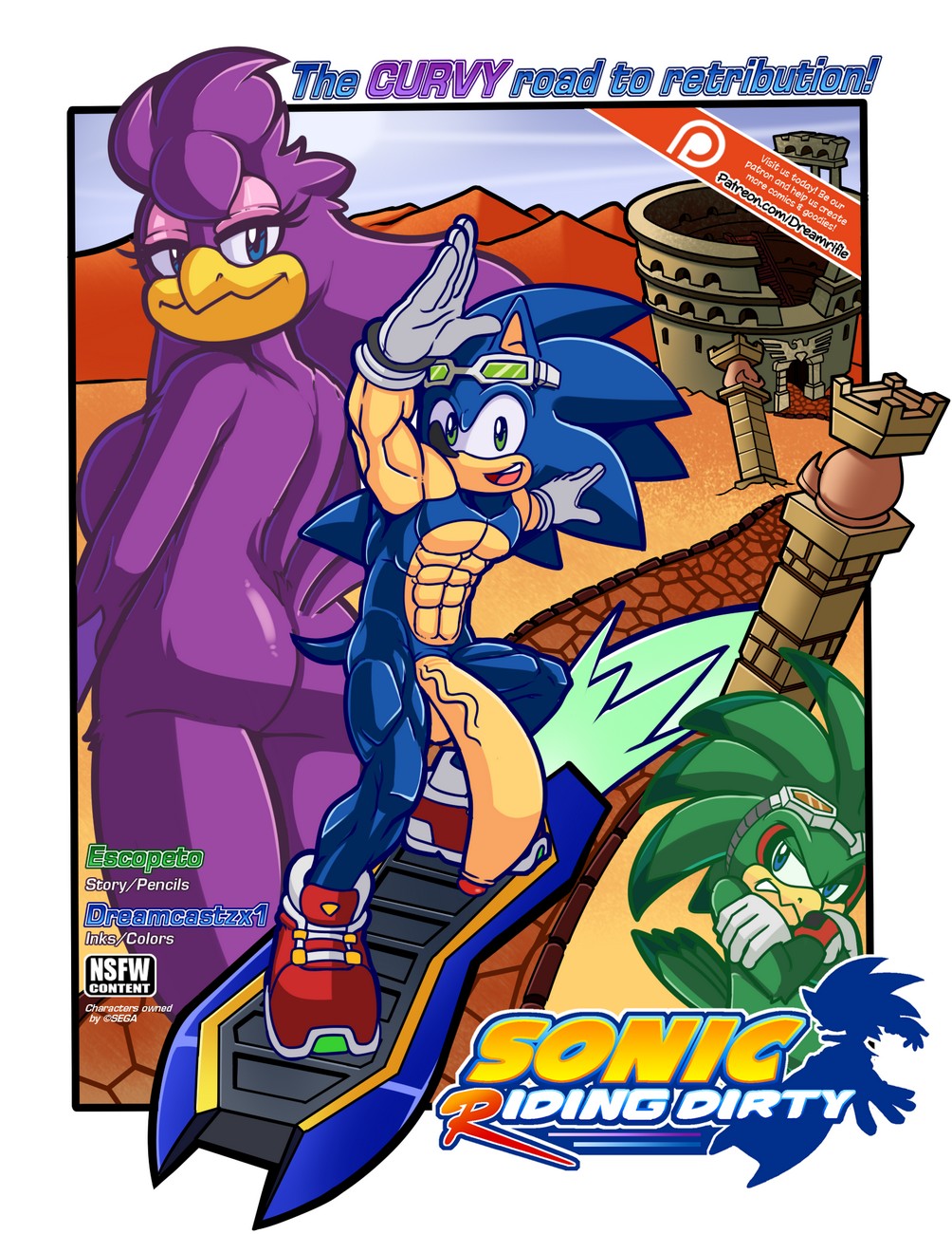 Cover Sonic Riding Dirty