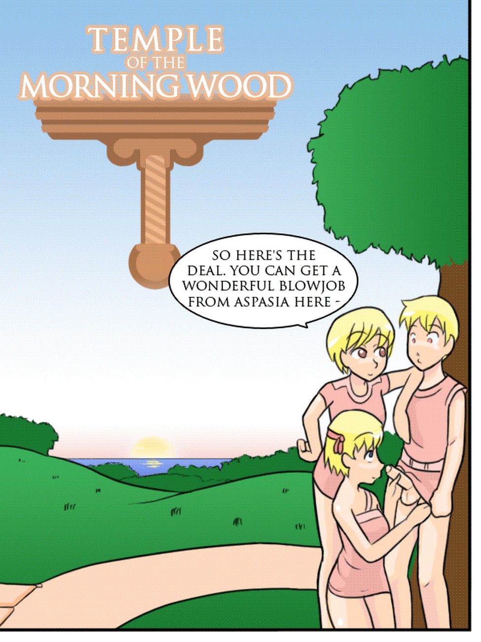 Cover Temple Of The Morning Wood 1 (Remake)