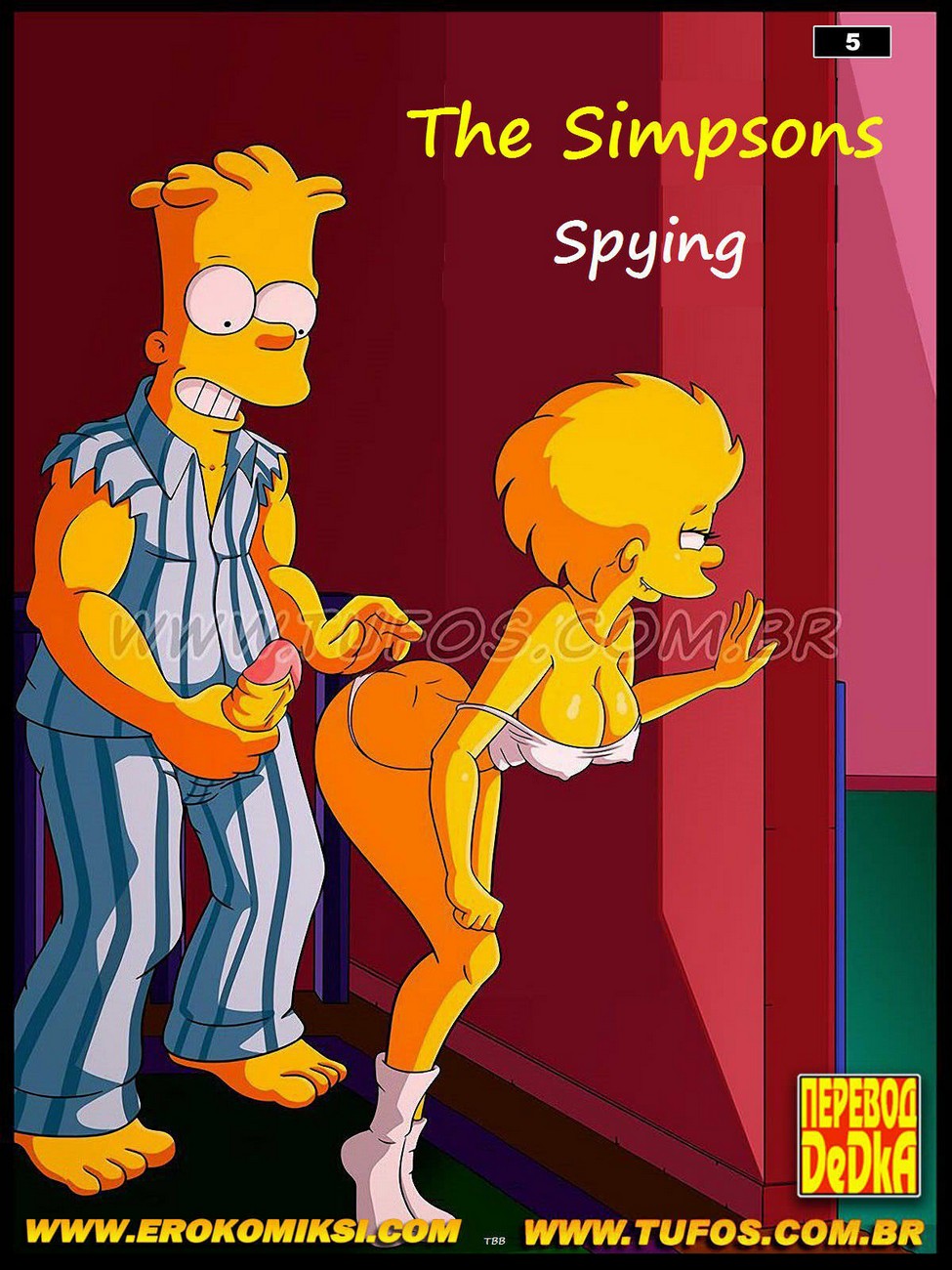 Cover The Simpsons 5 – Spying