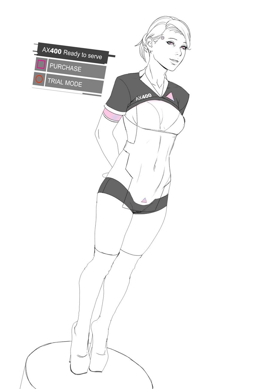 Alice detroit become human porn