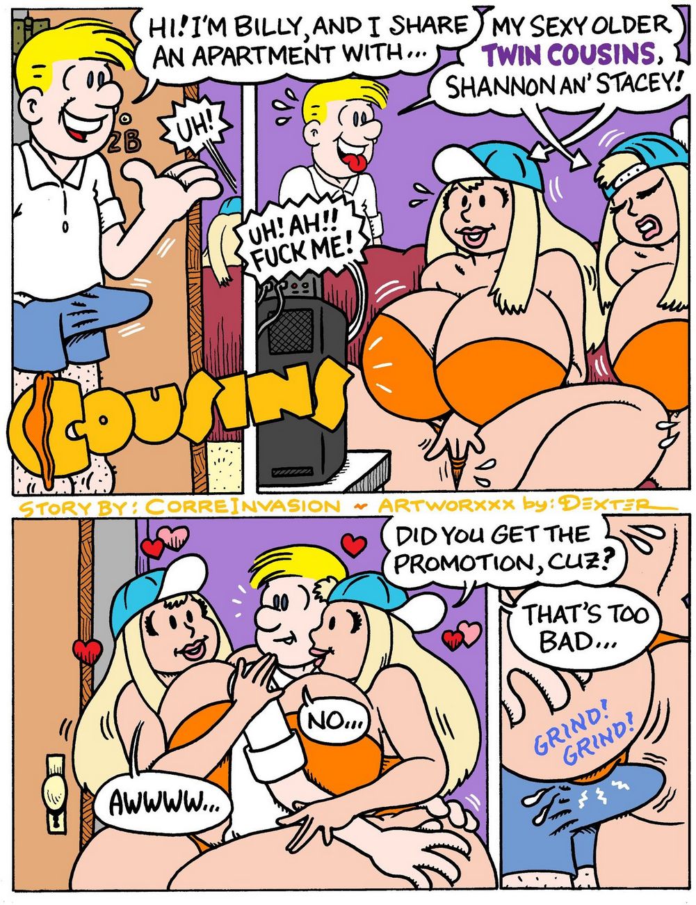 1001px x 1300px - Cousins - MyHentaiGallery Free Porn Comics and Sex Cartoons