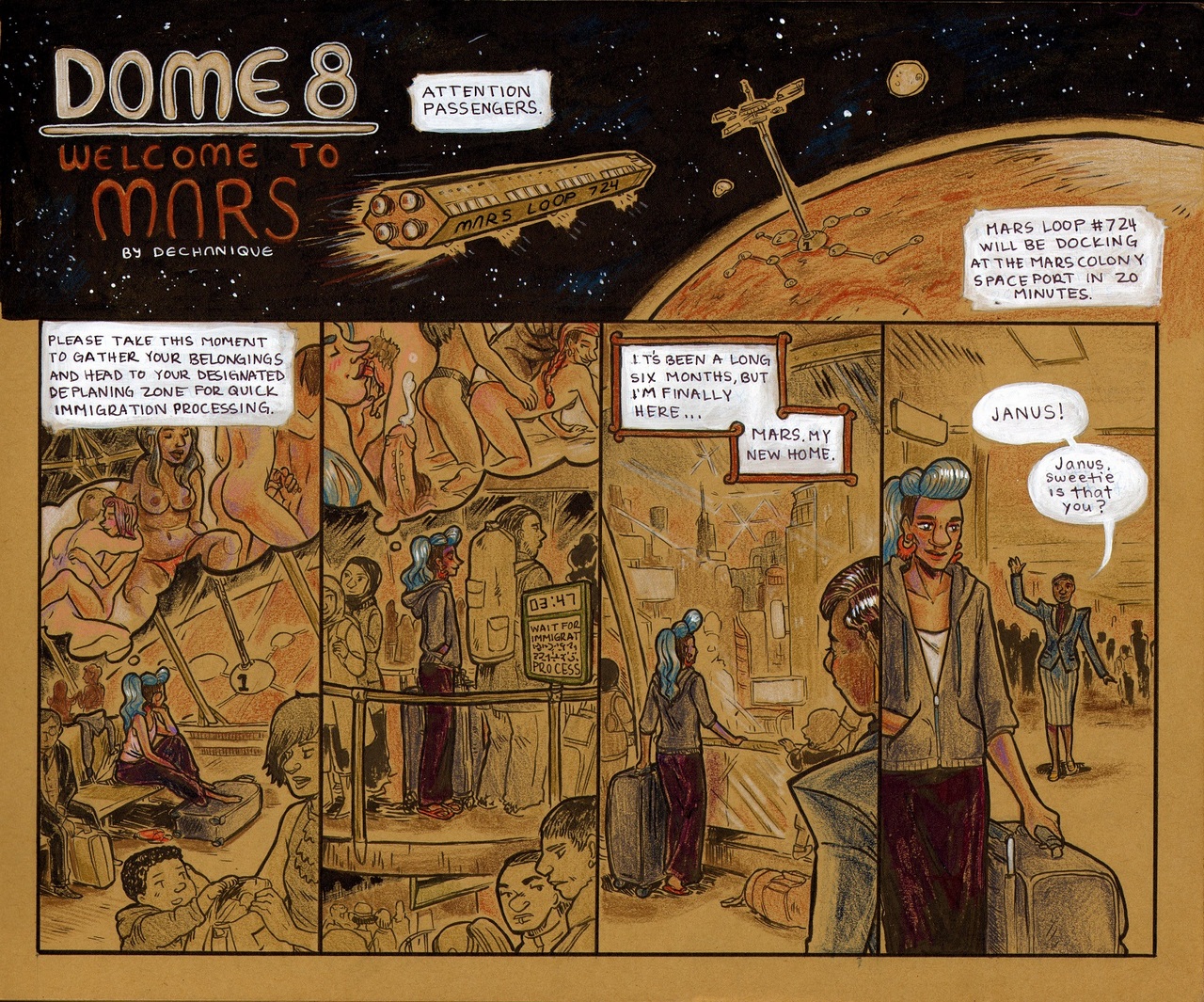 Cover Dome 8 – Welcome To Mars