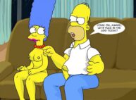 Cover Marge Simpson Tries Anal