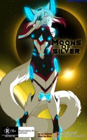 Cover Moons Of Silver 1 (A Silver Soul Spinoff)