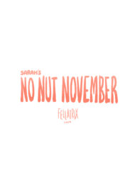 Cover Sarah’s No Nut November 1