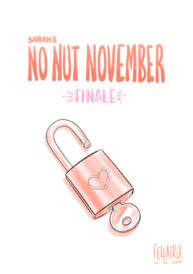 Cover Sarah’s No Nut November 2 – Finale