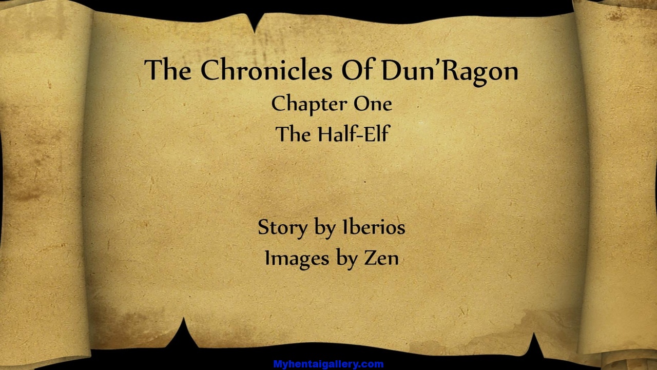 Cover The Chronicles Of Dun’Ragon 1 – The Half-Elf