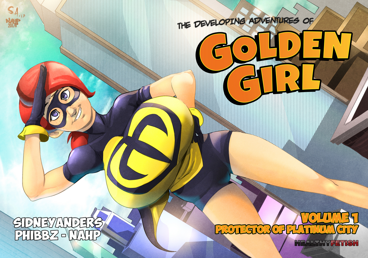 Cover The Developing Adventures Of Golden Girl 1 – Protector Of Platinum City