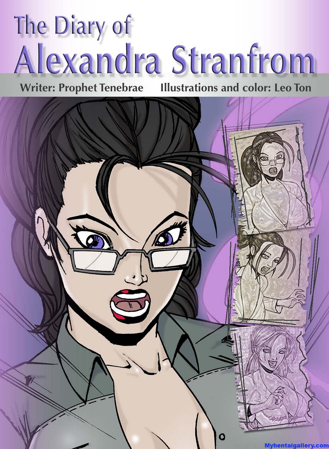 Cover The Diary Of Alexandra Stranfrom 1