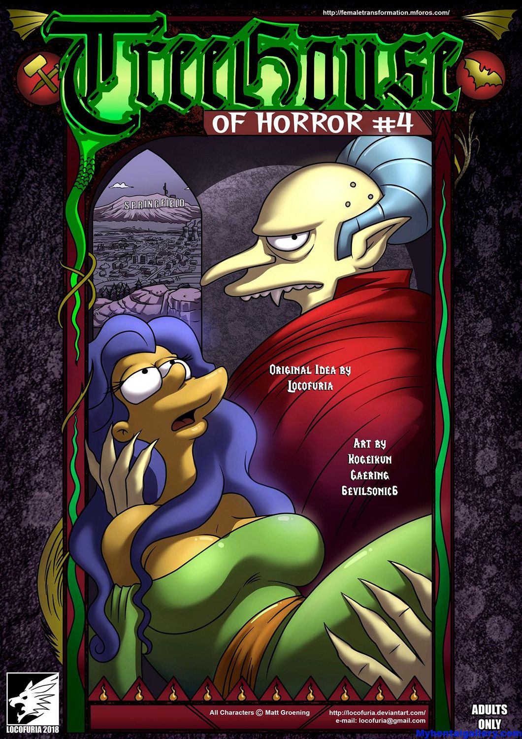 Cover Treehouse Of Horror 4