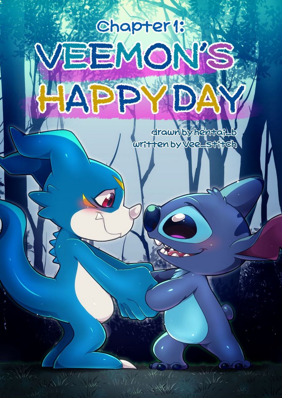 Cover Veemon’s Happy Day 1