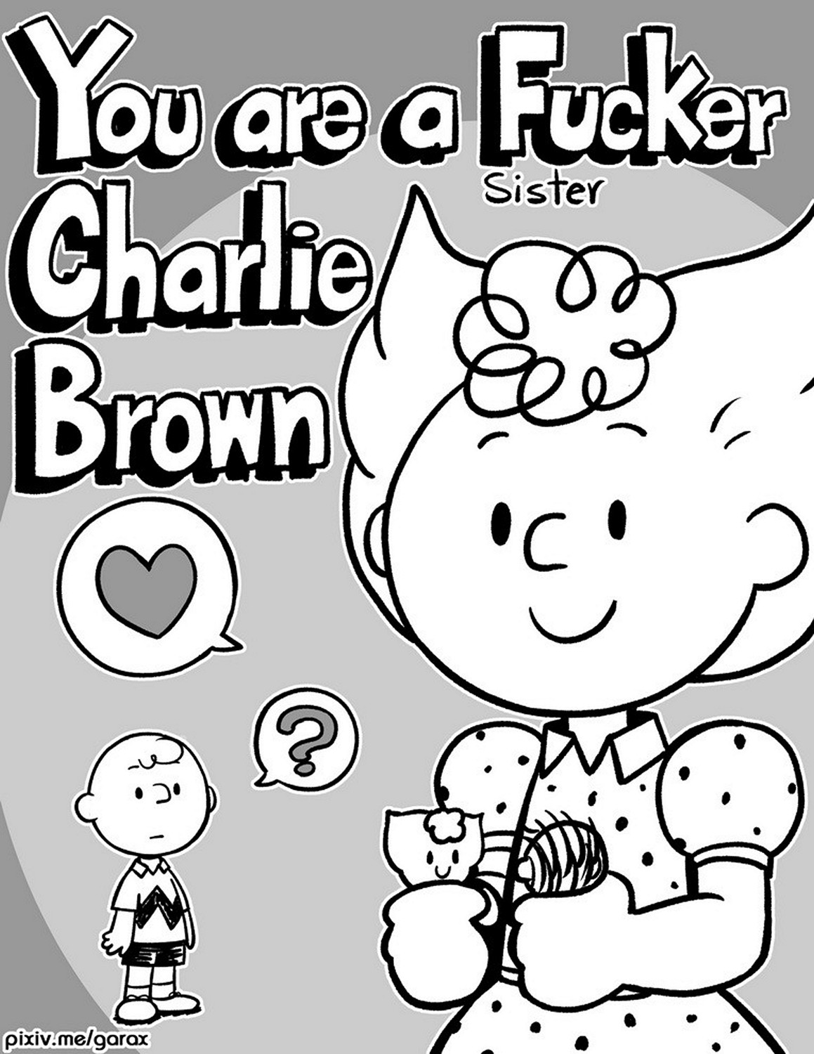 Cover You Are A Sister Fucker Charlie Brown 1