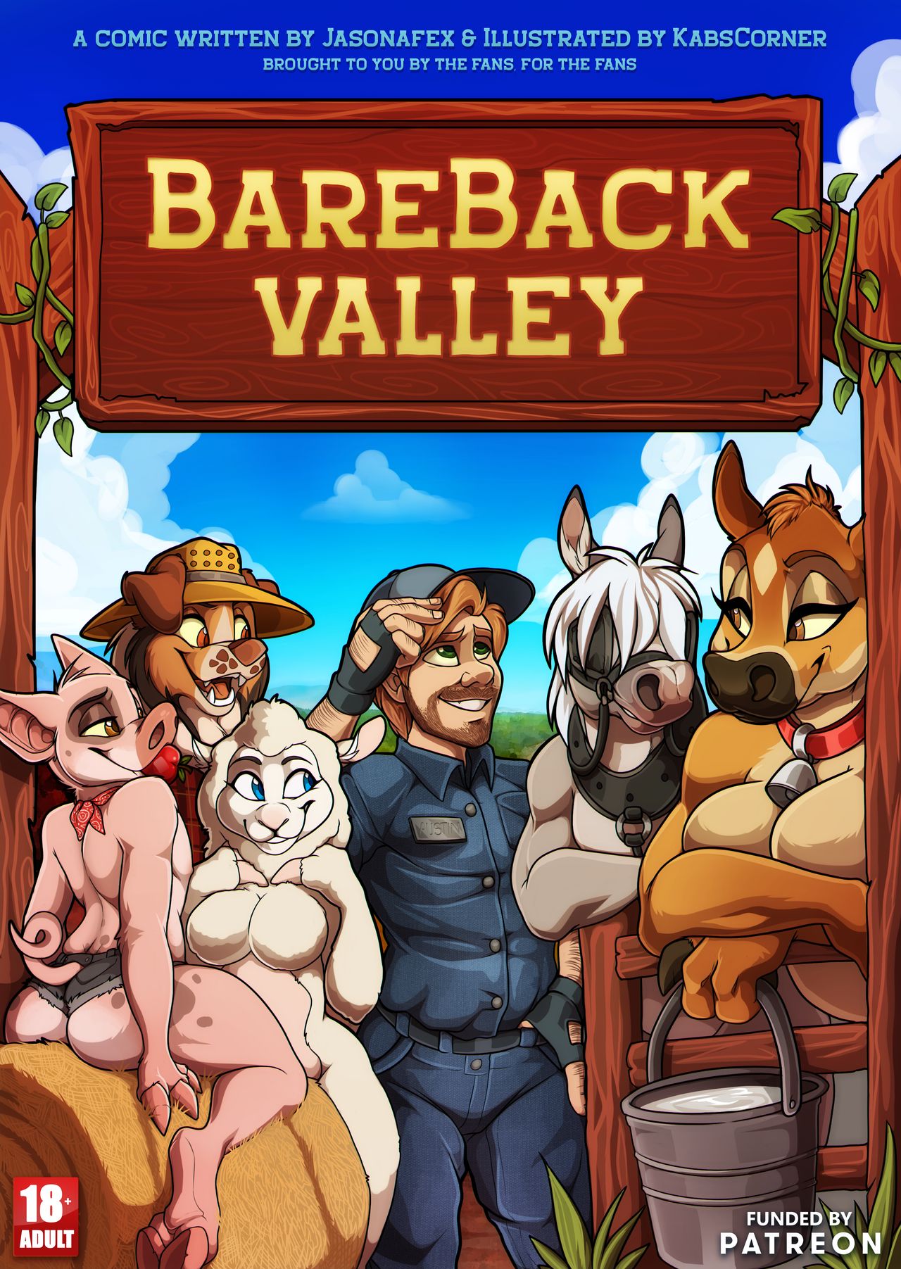 Cover BareBack Valley