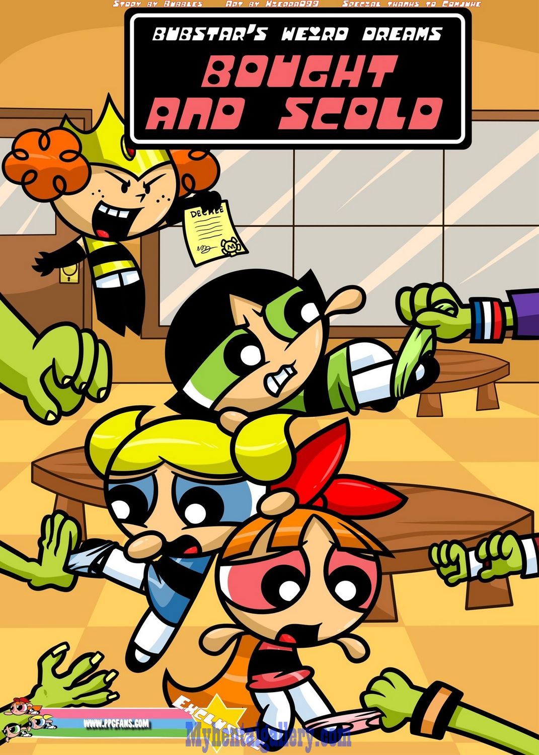 Porn comics the powerpuff girls