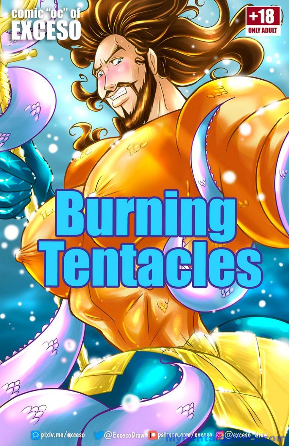 Cover Burning Tentacles