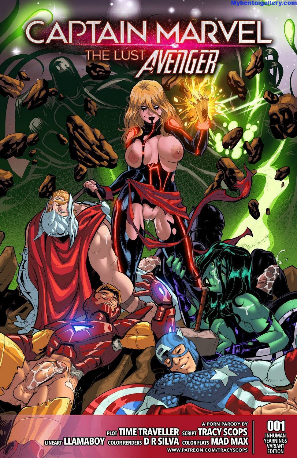 Cover Captain Marvel – The Lust Avenger