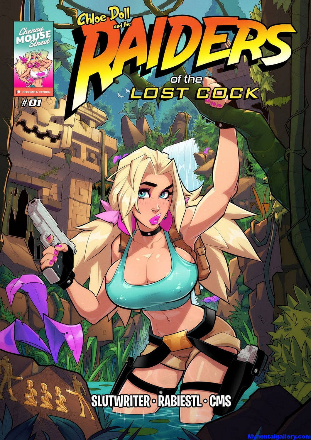 Cover Chloe Doll And The Raiders Of The Lost Cock