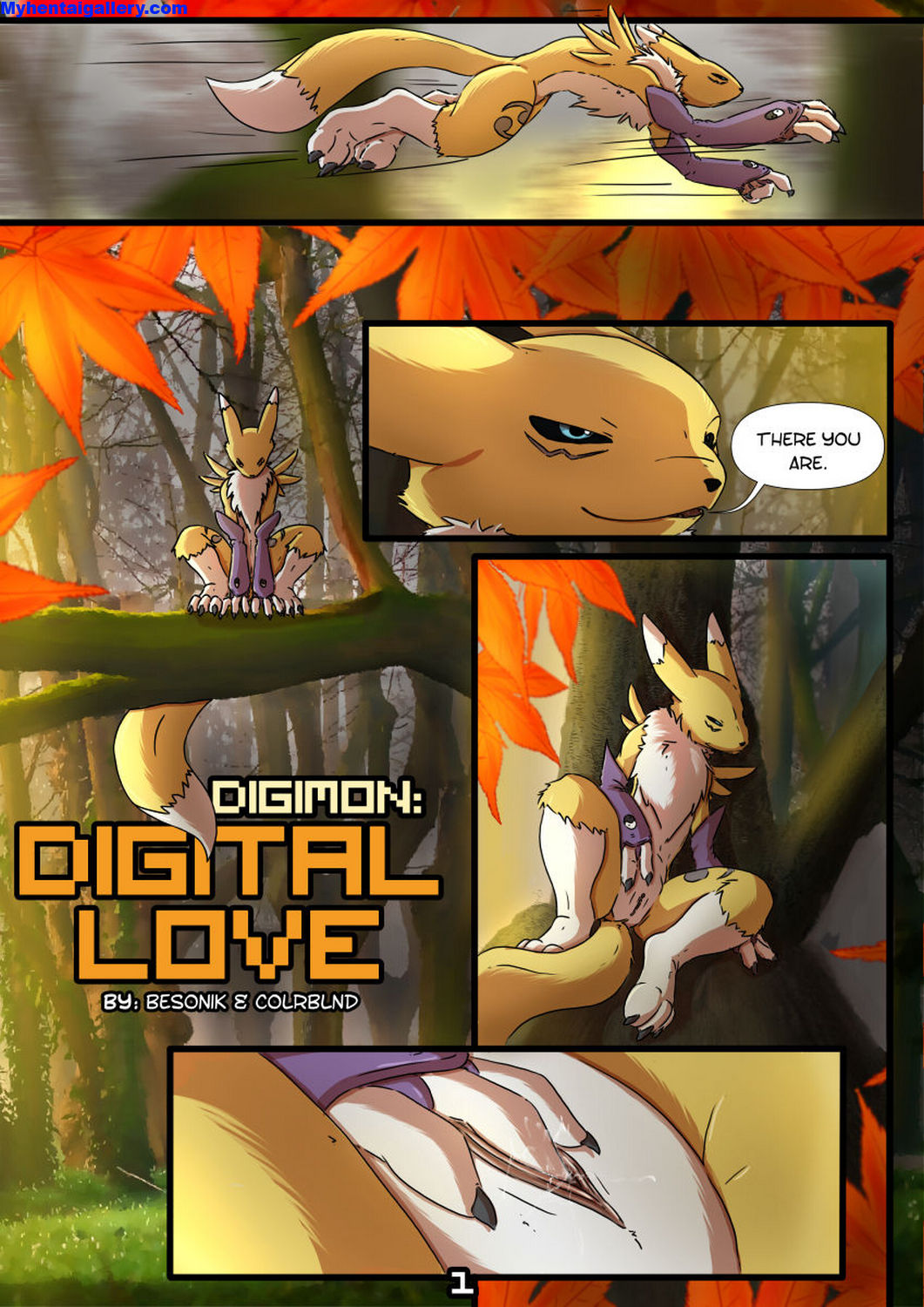 Digimon digital love porn comic
