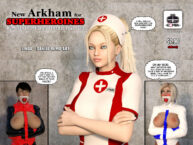 Cover New Arkham For Superheroines 1 – Humiliation And Degradation Of Power Girl