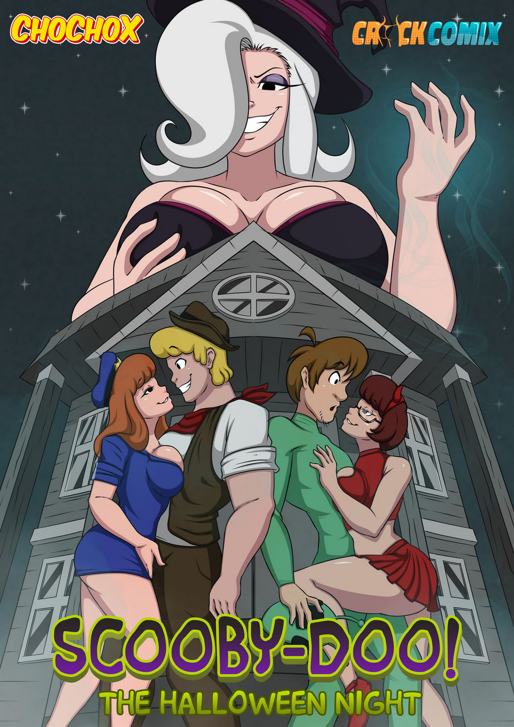 Halloween porn cartoon