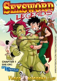 Cover Sexsword Legends 1 – She-Orc