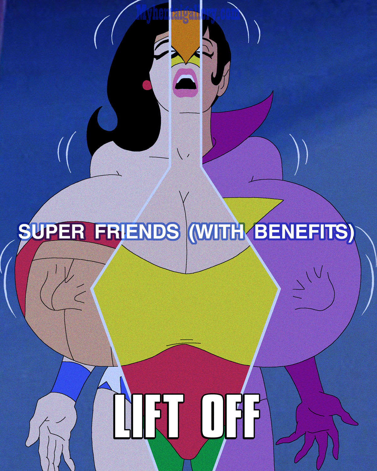 Cover Super Friends With Benefits – Lift Off
