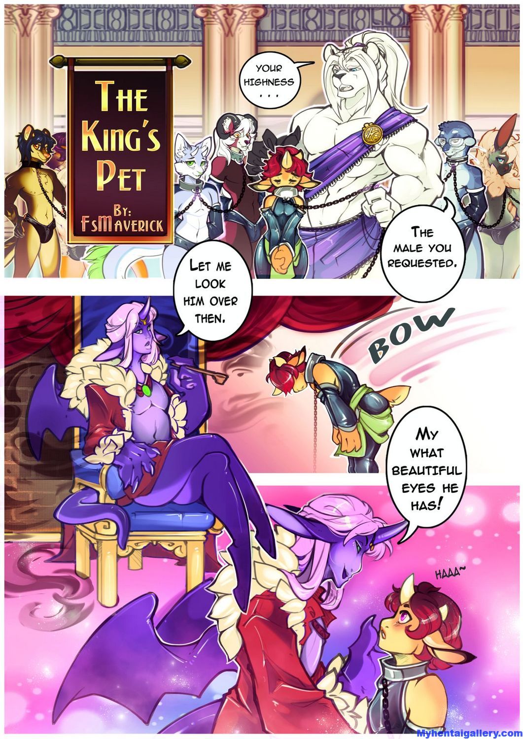 Cover The King’s Pet