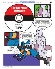 Cover The Vore Power Of Mewtwo