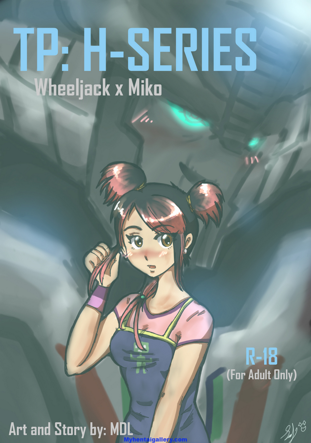 Cover TP – H-Series – Wheeljack x Miko