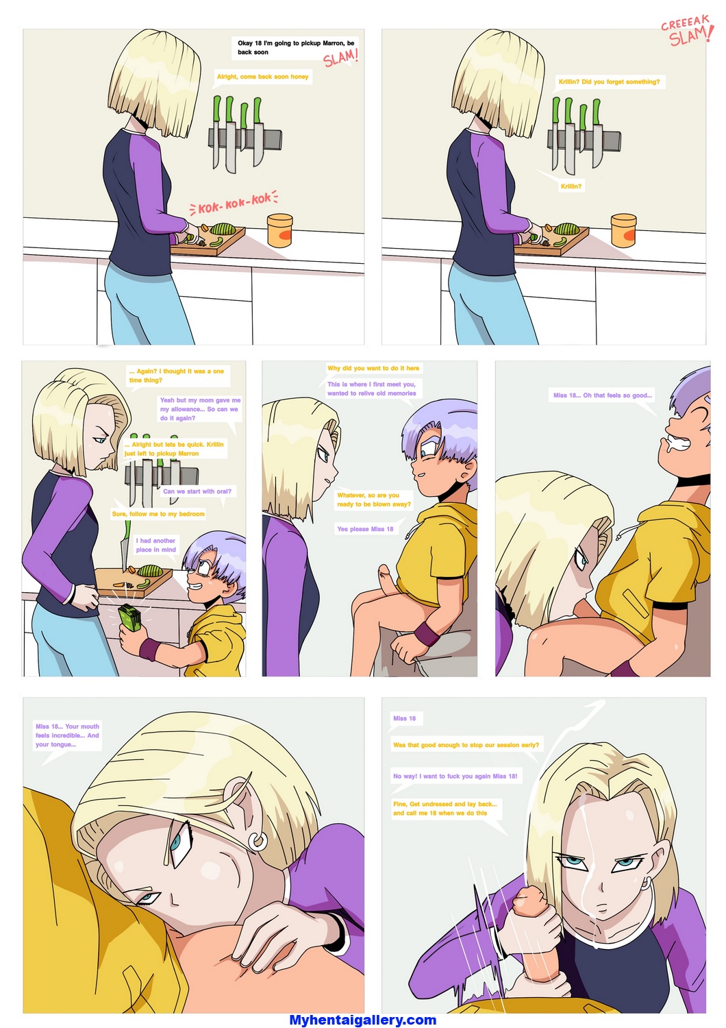 Cover Trunks x Android 18